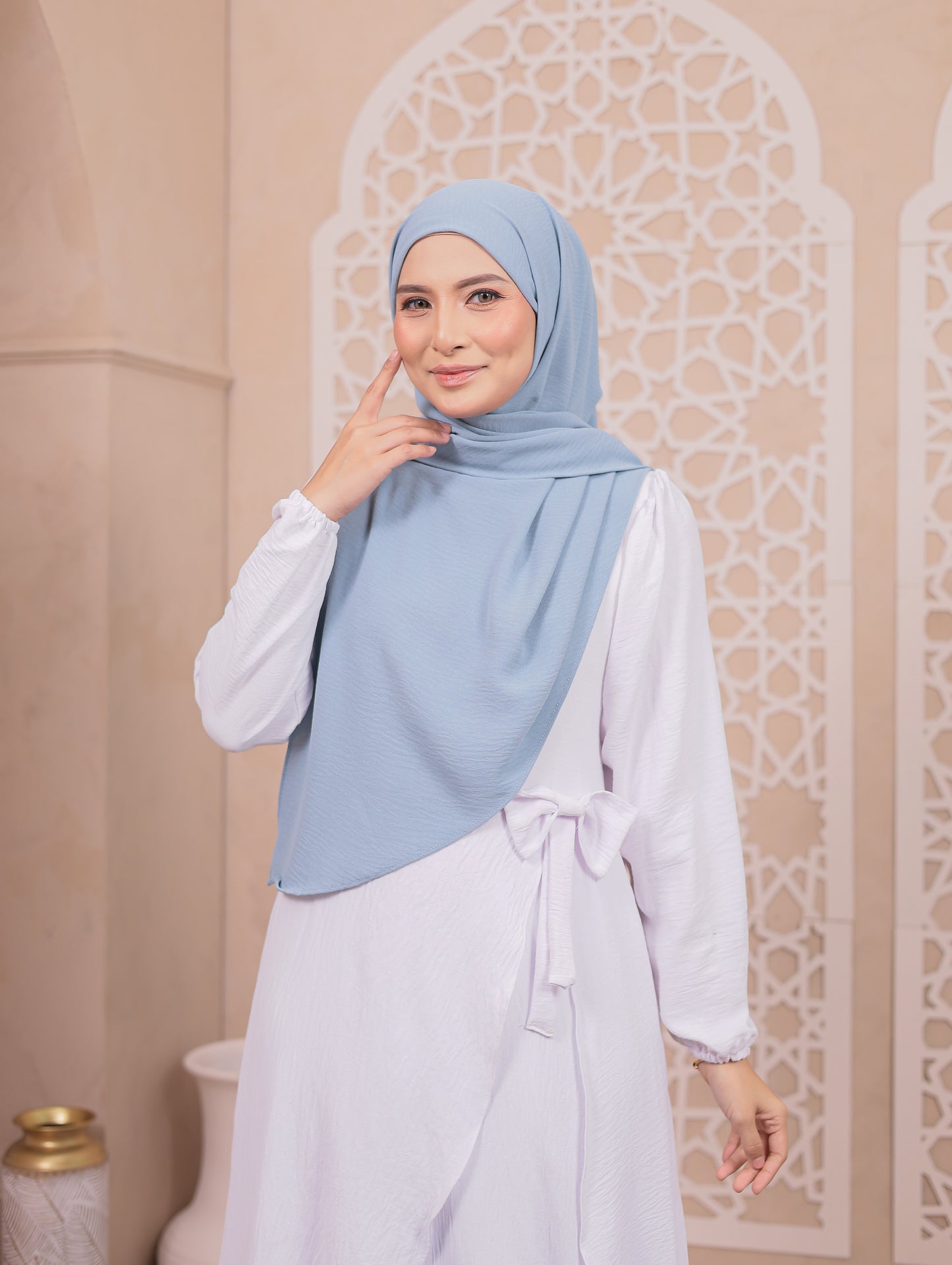 Trishawl in Babyblue