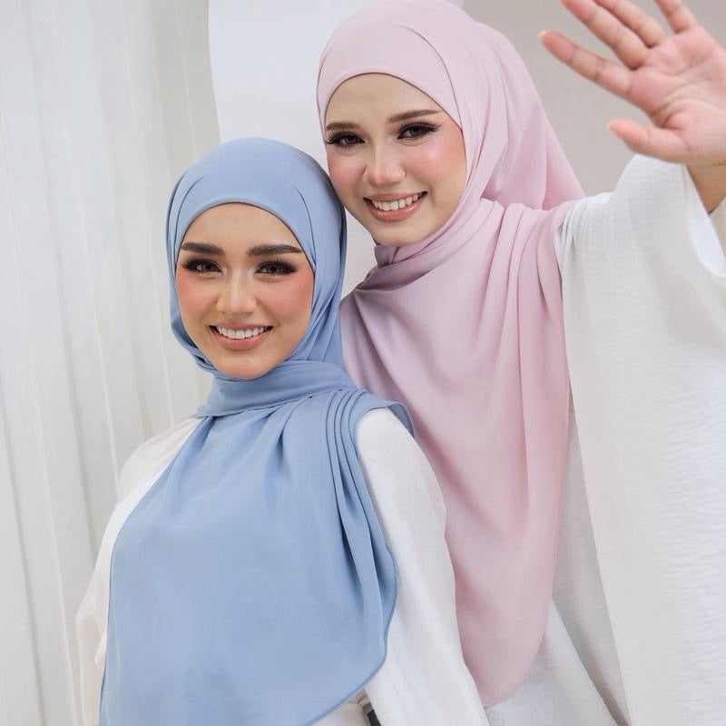 Trishawl Chiffon Luxe 2.0 in SoftPink