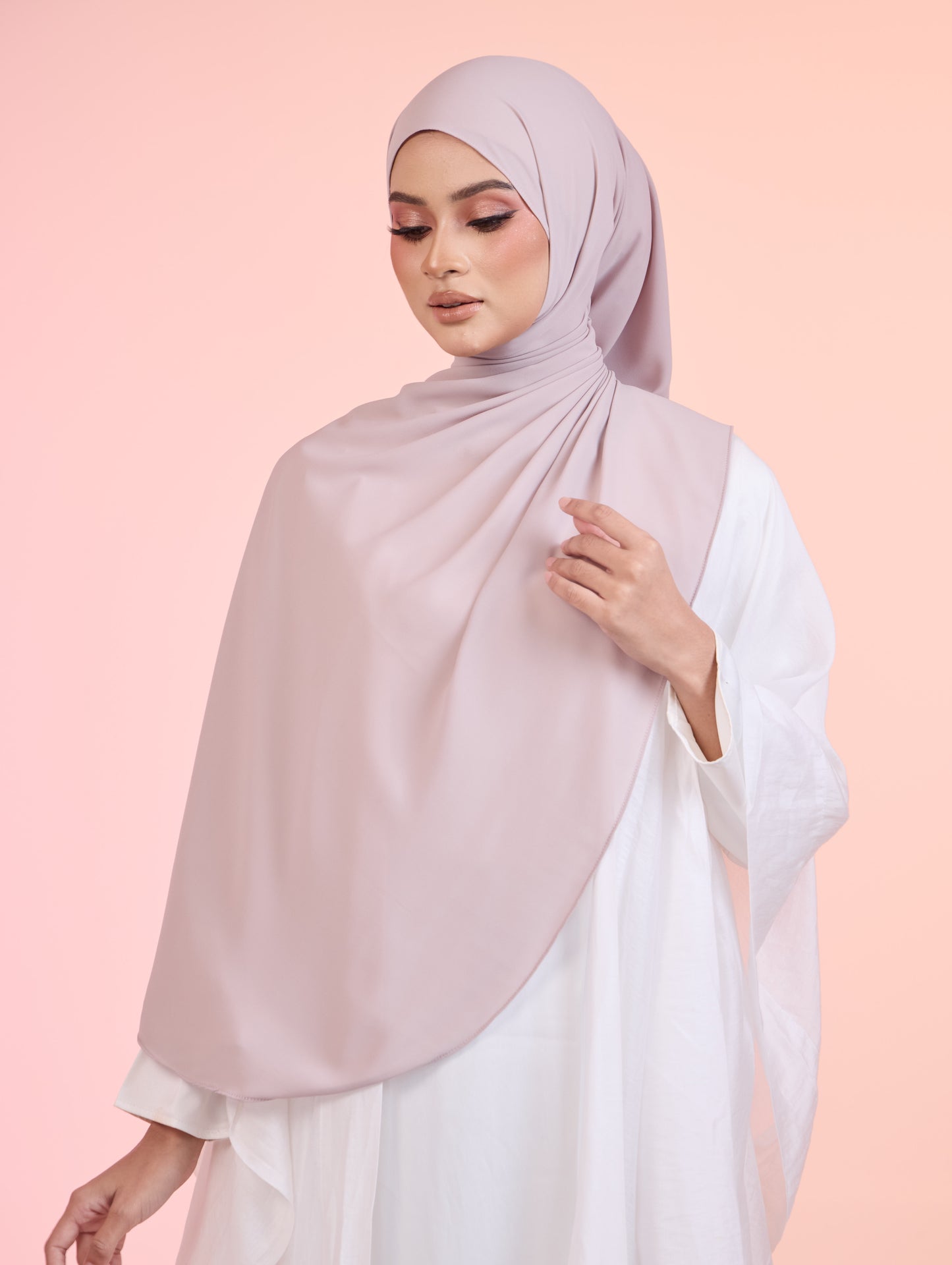 LUNARA Shawl in Nude