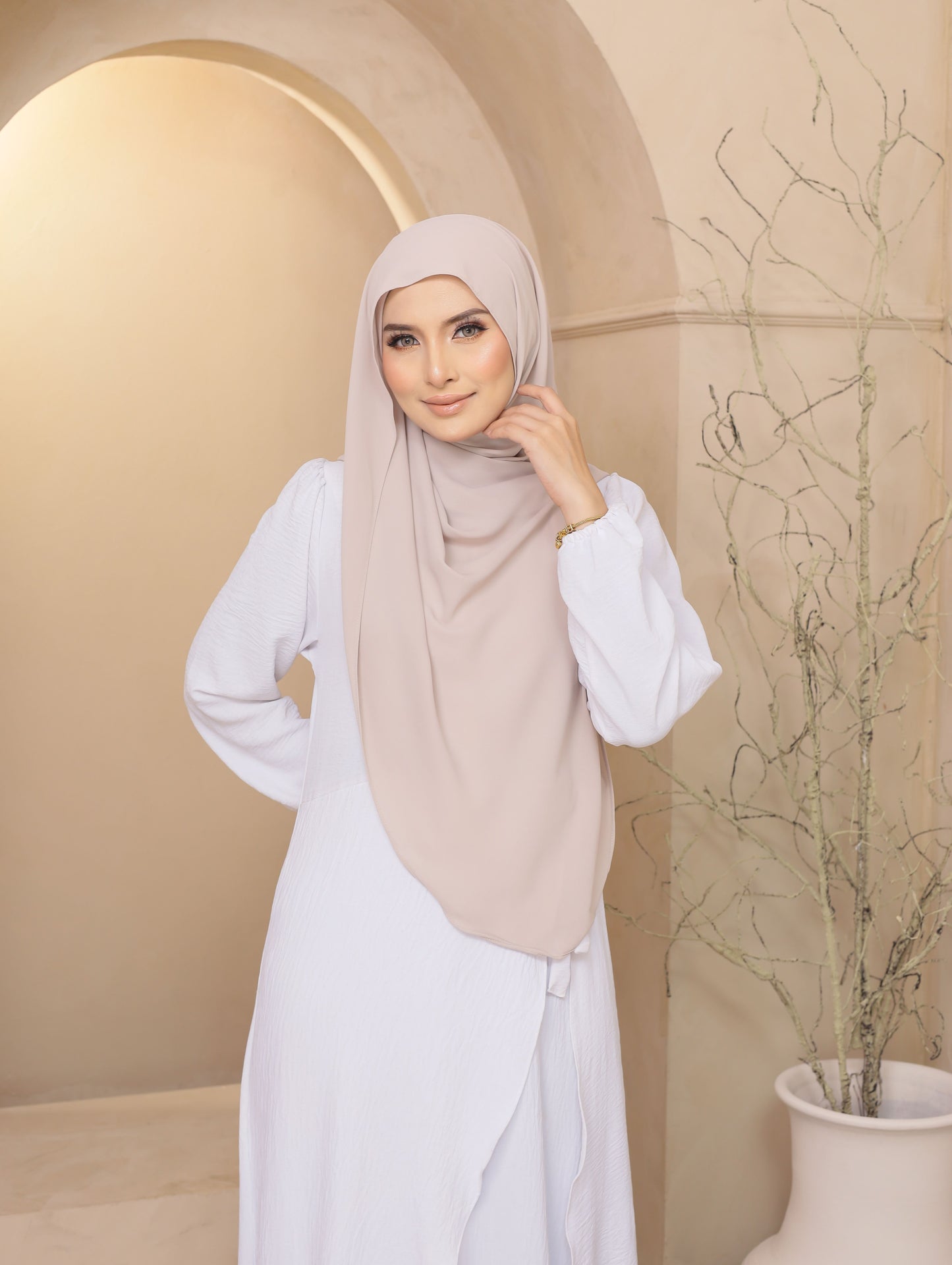 Butterfly Chiffon in Dust