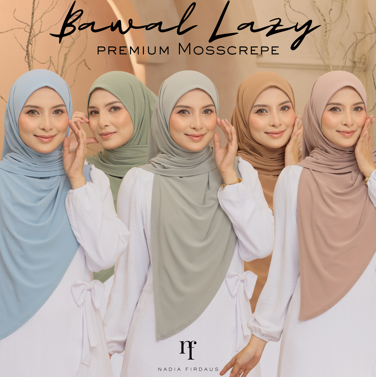 Bawal Lazy Premium Mosscrepe