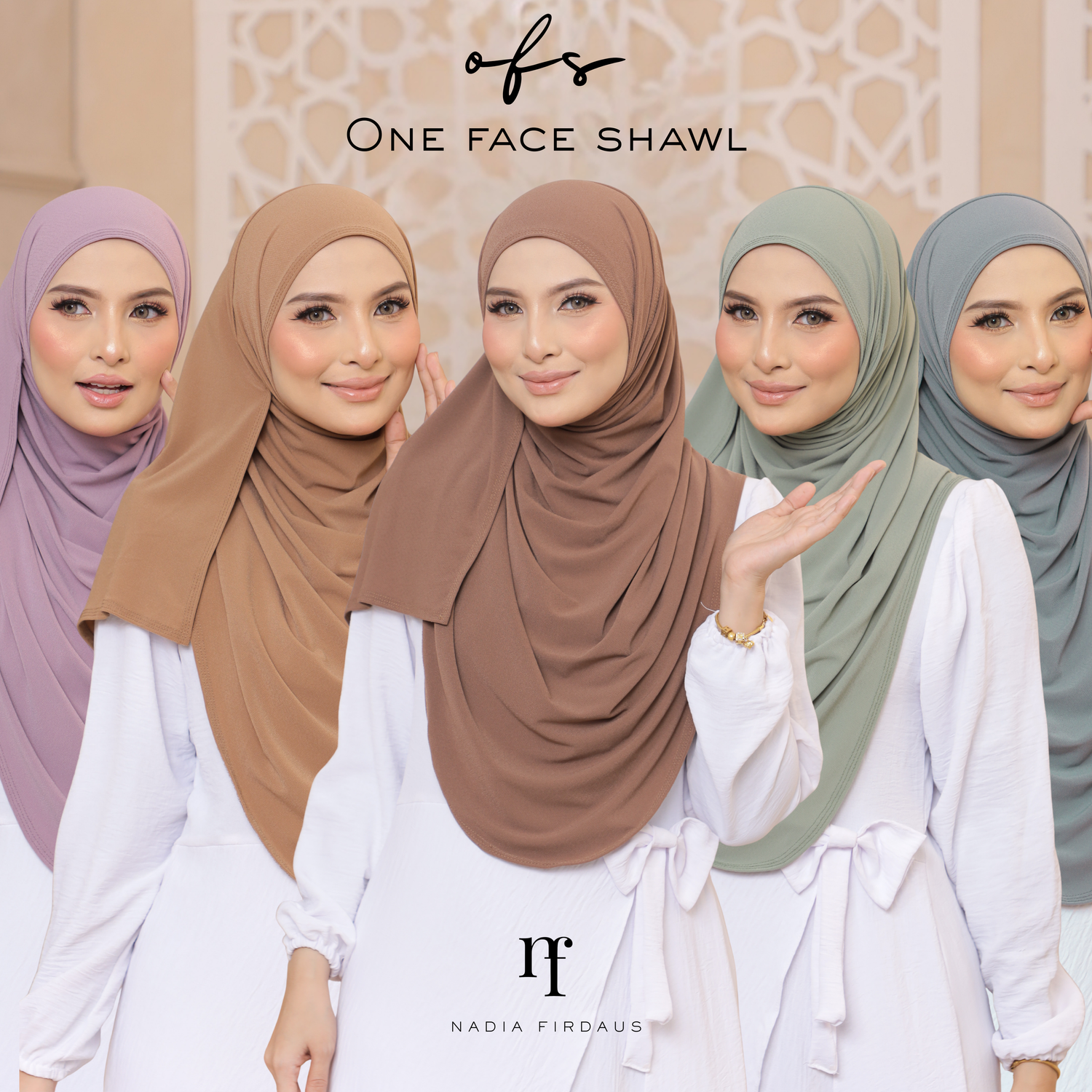 One Face Shawl | Instant Mosscrepe
