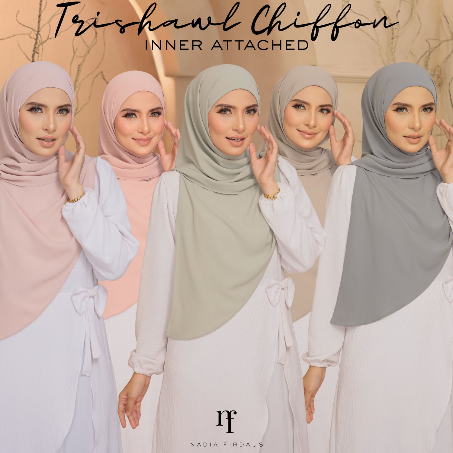 Trishawl Chiffon