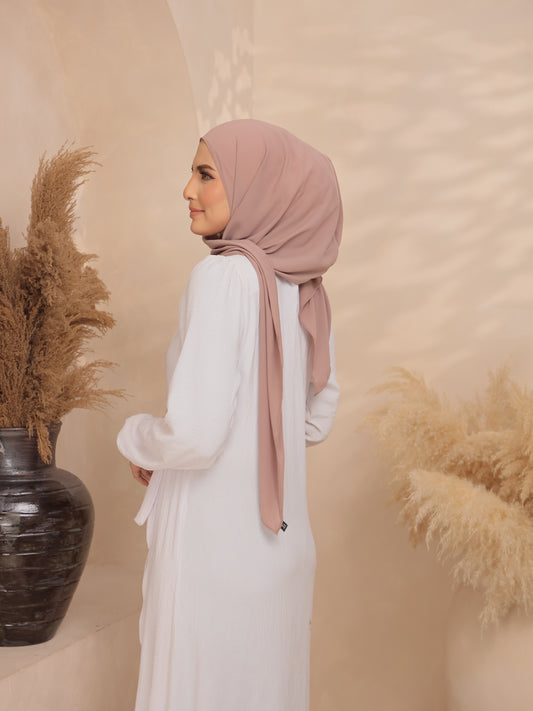 Hoodie Chiffon in RoseQuartz