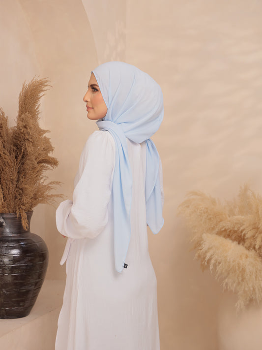 Hoodie Chiffon in SkyBlue