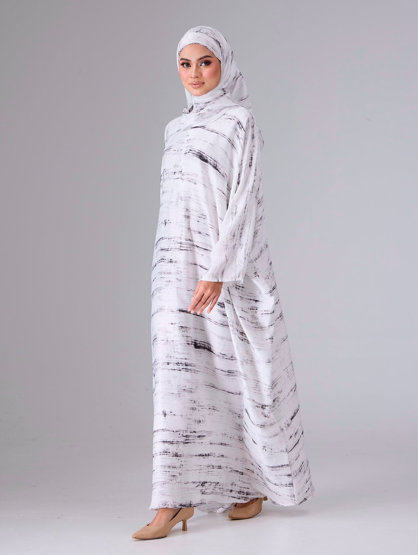Kaftan Zara in White