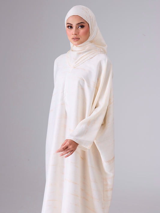 Kaftan Zara in Cream