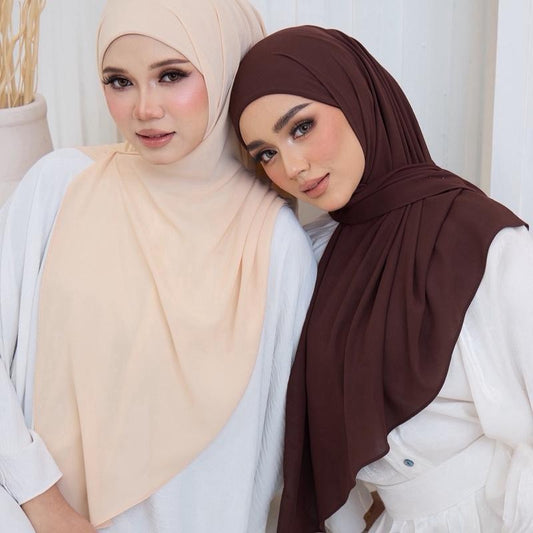 Trishawl Chiffon Luxe 2.0 in RichBrown