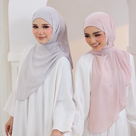 Trishawl Chiffon Luxe 2.0 in Cloud
