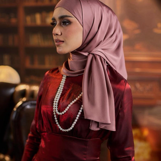 Trishawl Armani Silk in Rose Quartz