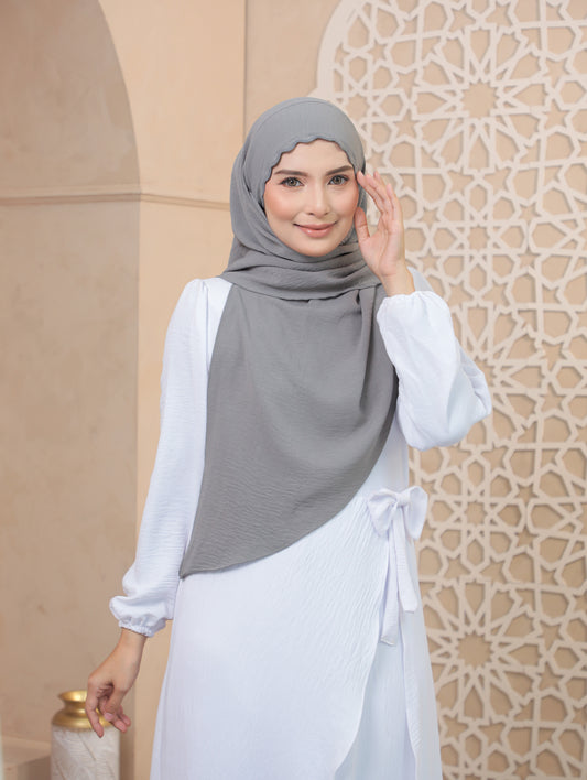 Bawal Lazy Sulam in Grey