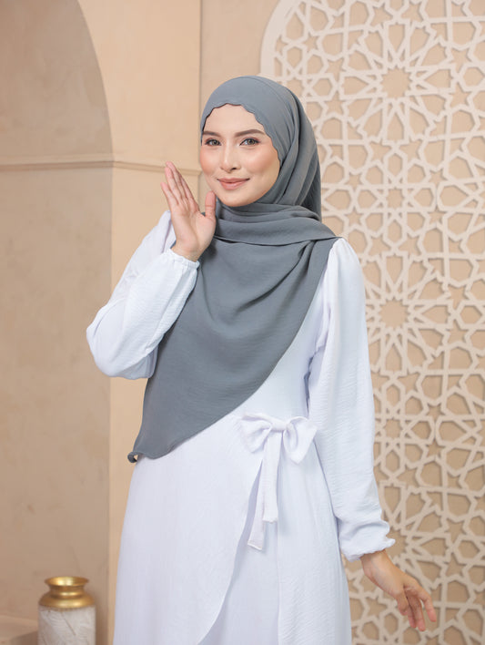 Bawal Lazy Sulam in Coolgrey