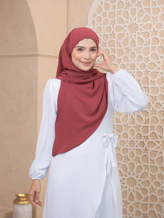 Bawal Lazy Sulam in Darkpink