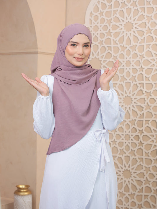 Bawal Lazy Sulam in Plum