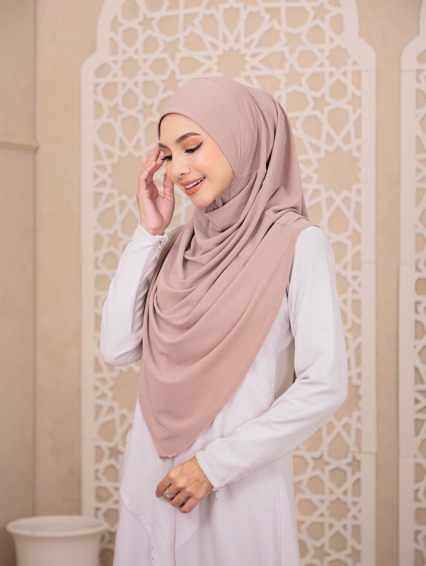 Husna Instant Hijab in Rosequartz