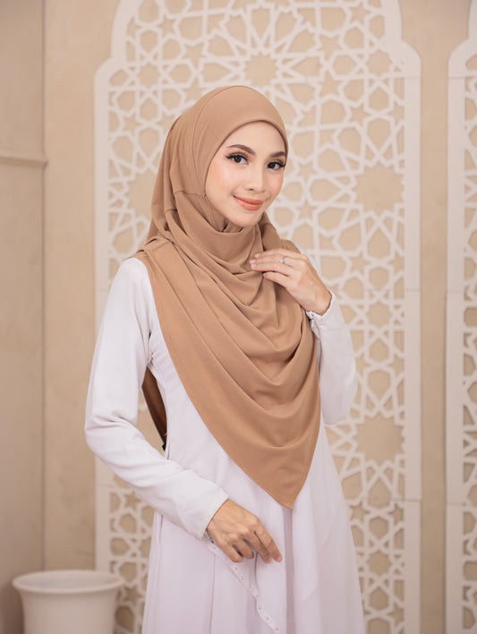 Husna Instant Hijab in Mocha