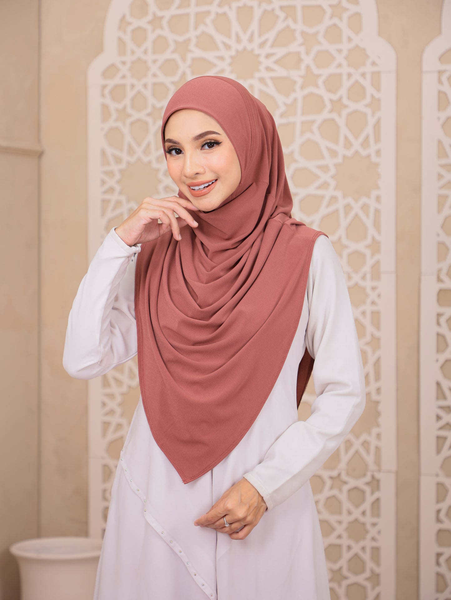 Husna Instant Hijab in Blush