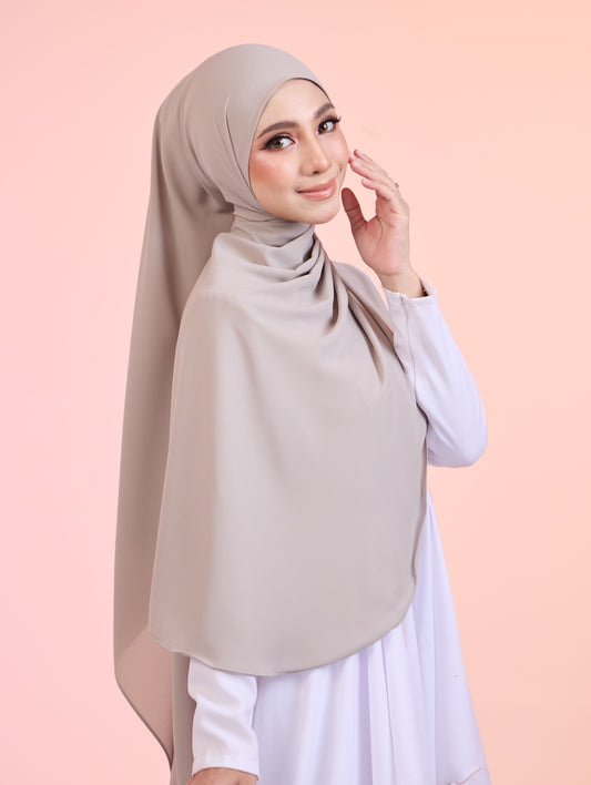 LUNARA Shawl in Mushroom