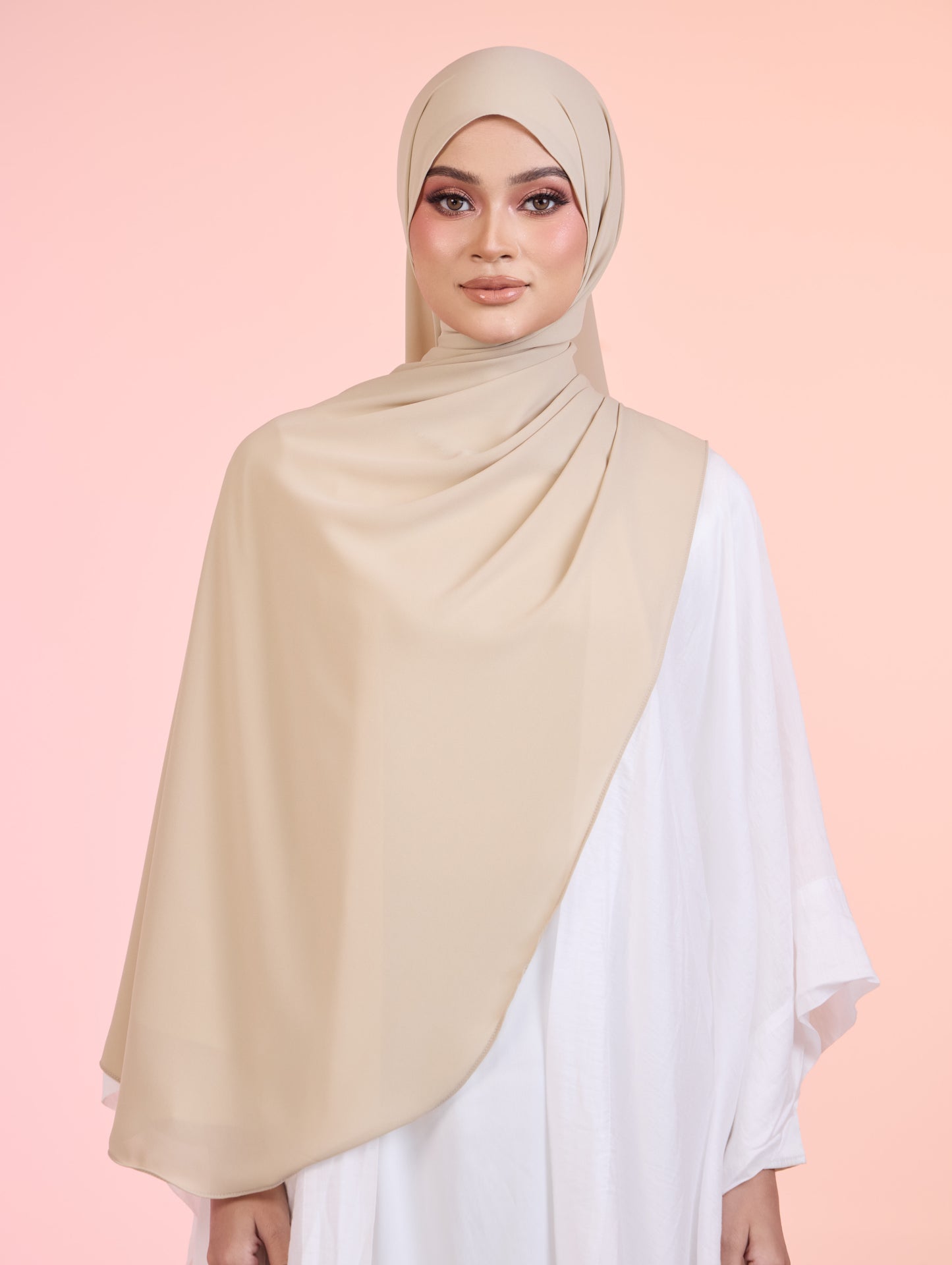 LUNARA Shawl in Pale Yellow