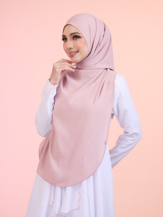 Butterfly Hoodie Shawl in Rose Pink
