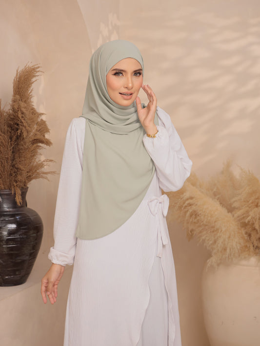 Trishawl Chiffon in Pistachio