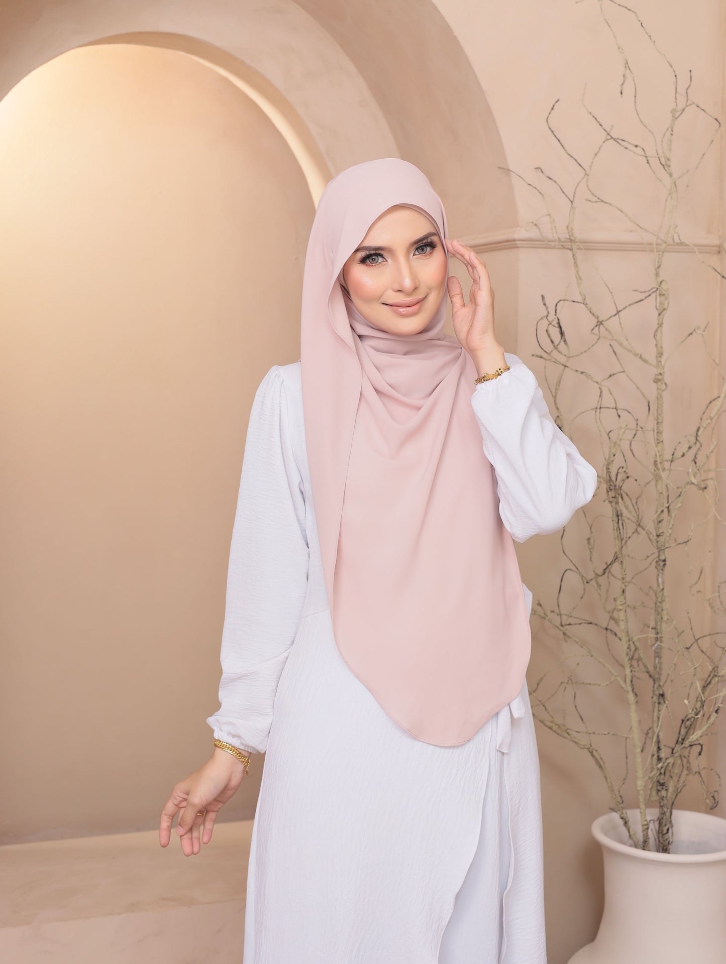 Butterfly Chiffon in RosePink