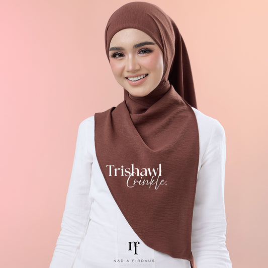 Trishawl Crinkle 2.0 in Choco