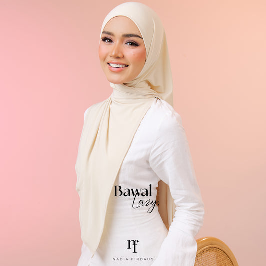 Bawal Lazy Lycra Jersey in Cream