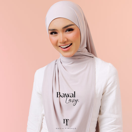 Bawal Lazy Lycra Jersey in Taupe