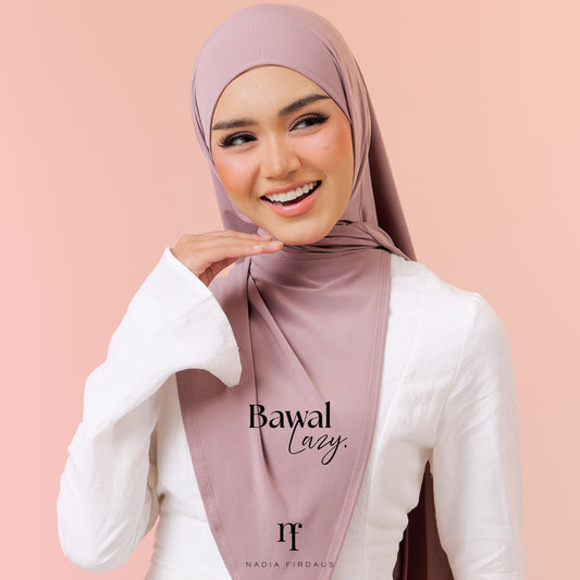 Bawal Lazy Lycra Jersey in Rose Quartz