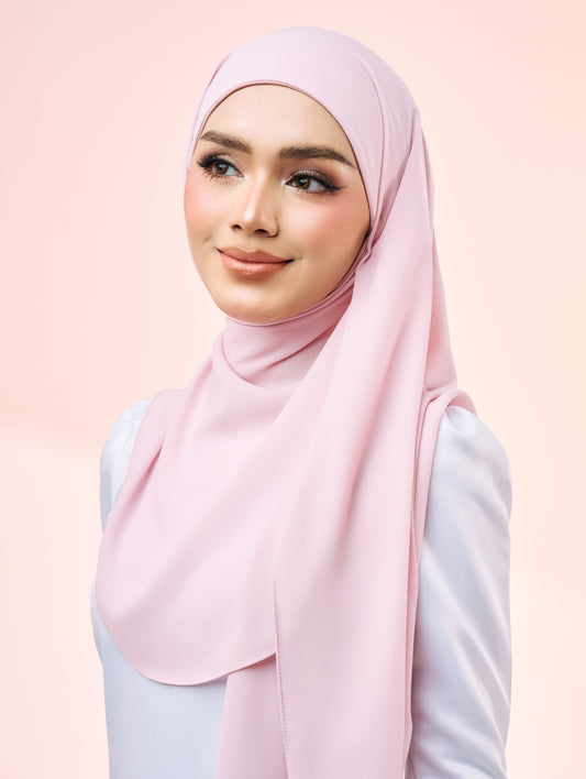 SNÄP Shawl in Soft Pink
