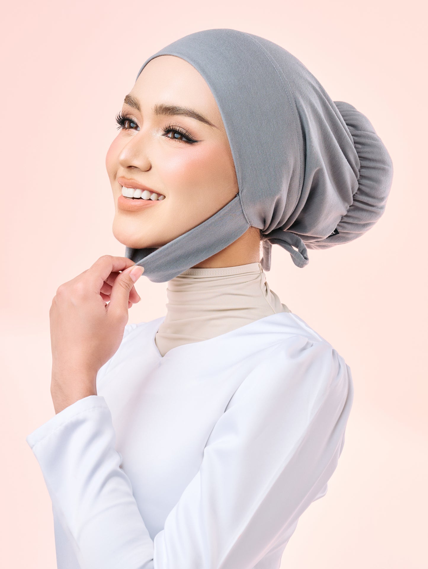 Badriyah Inner Sanggul in Grey